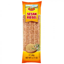 Barre craquante au caramel et au sésame 60g
